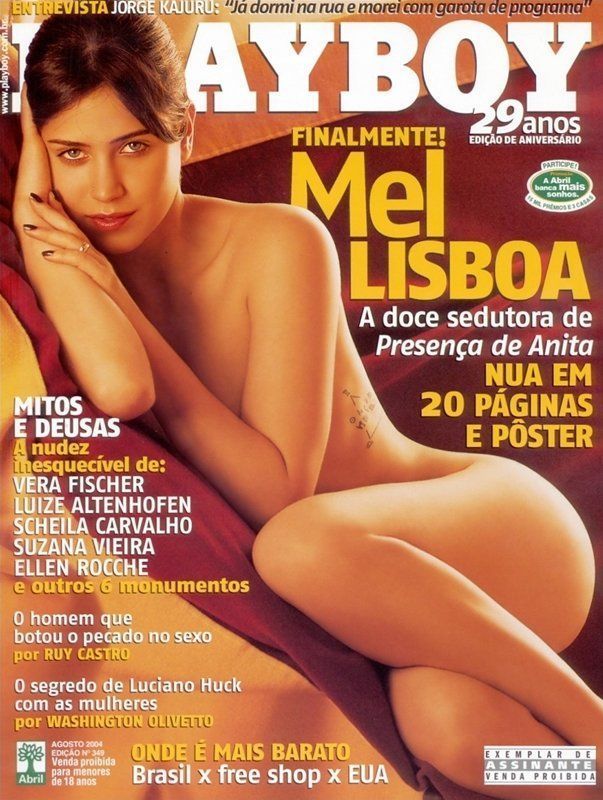 Mel Lisboa Nuda Anni In Playboy Magazine Brasil My XXX Hot Girl