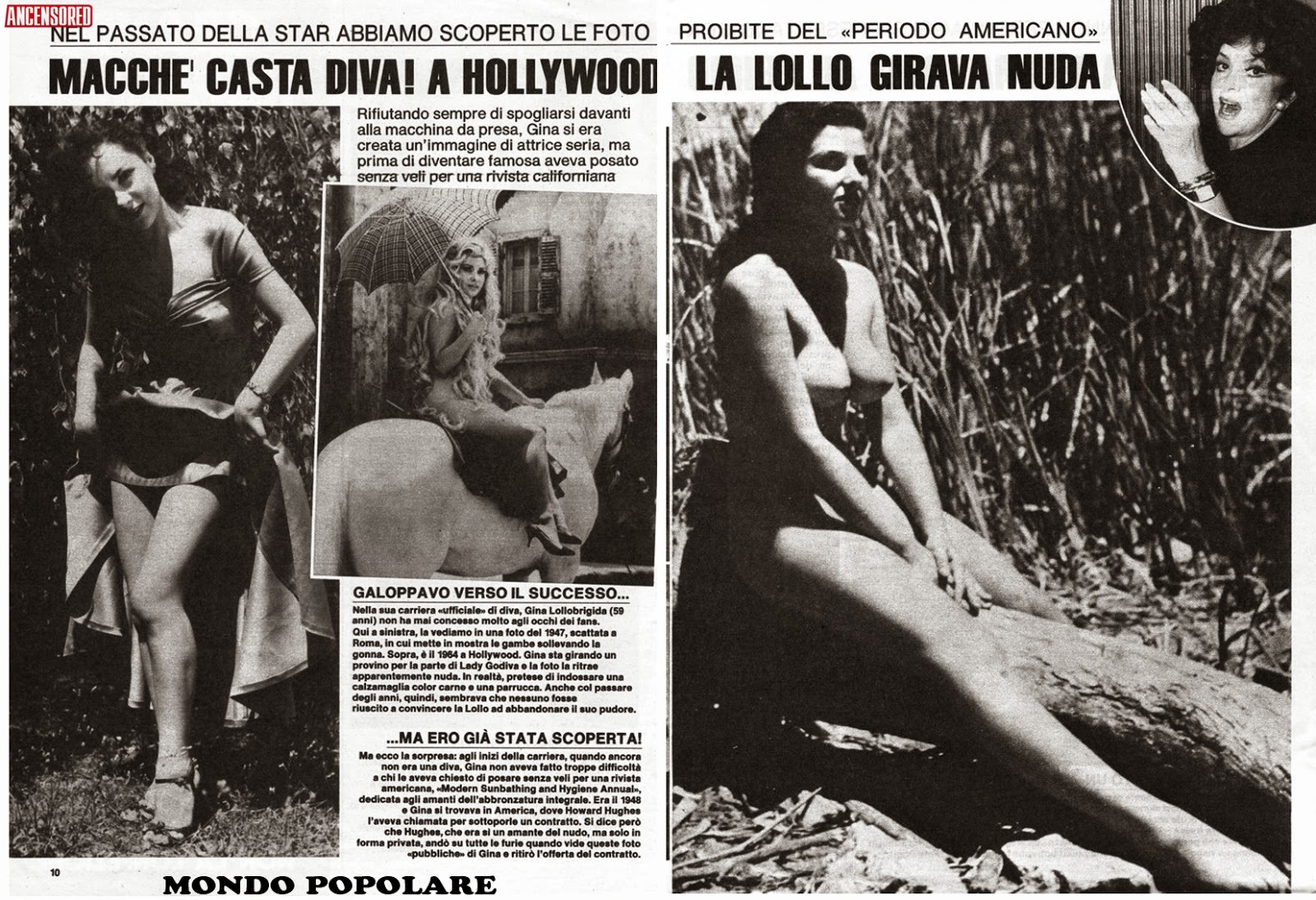 Naked Gina Lollobrigida Added 07152018 By Sina1984 1089