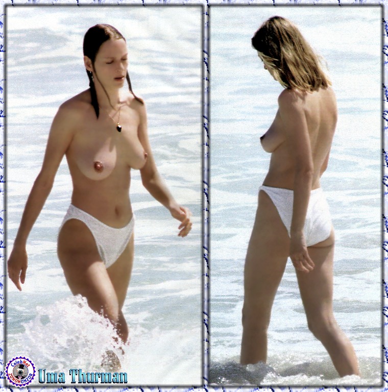 Uma Thurman Nuda ~30 Anni In Beach Babes