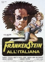 Frankenstein all'italiana 1975 film scene di nudo