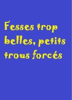 Fesses trop belles, petits trous forcés (1985) Scene Nuda