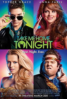 Take Me Home Tonight 2011 film scene di nudo
