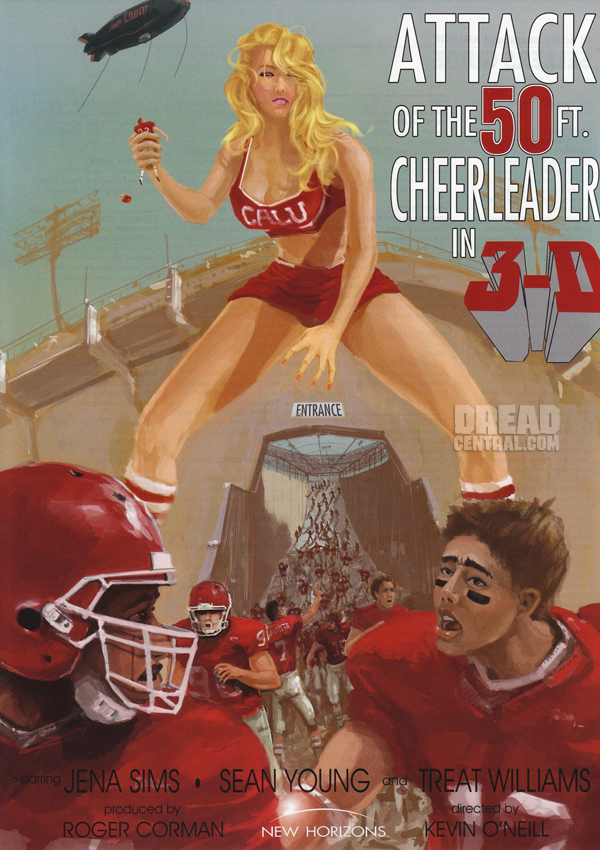 Attack of the 50ft Cheerleader scene nuda