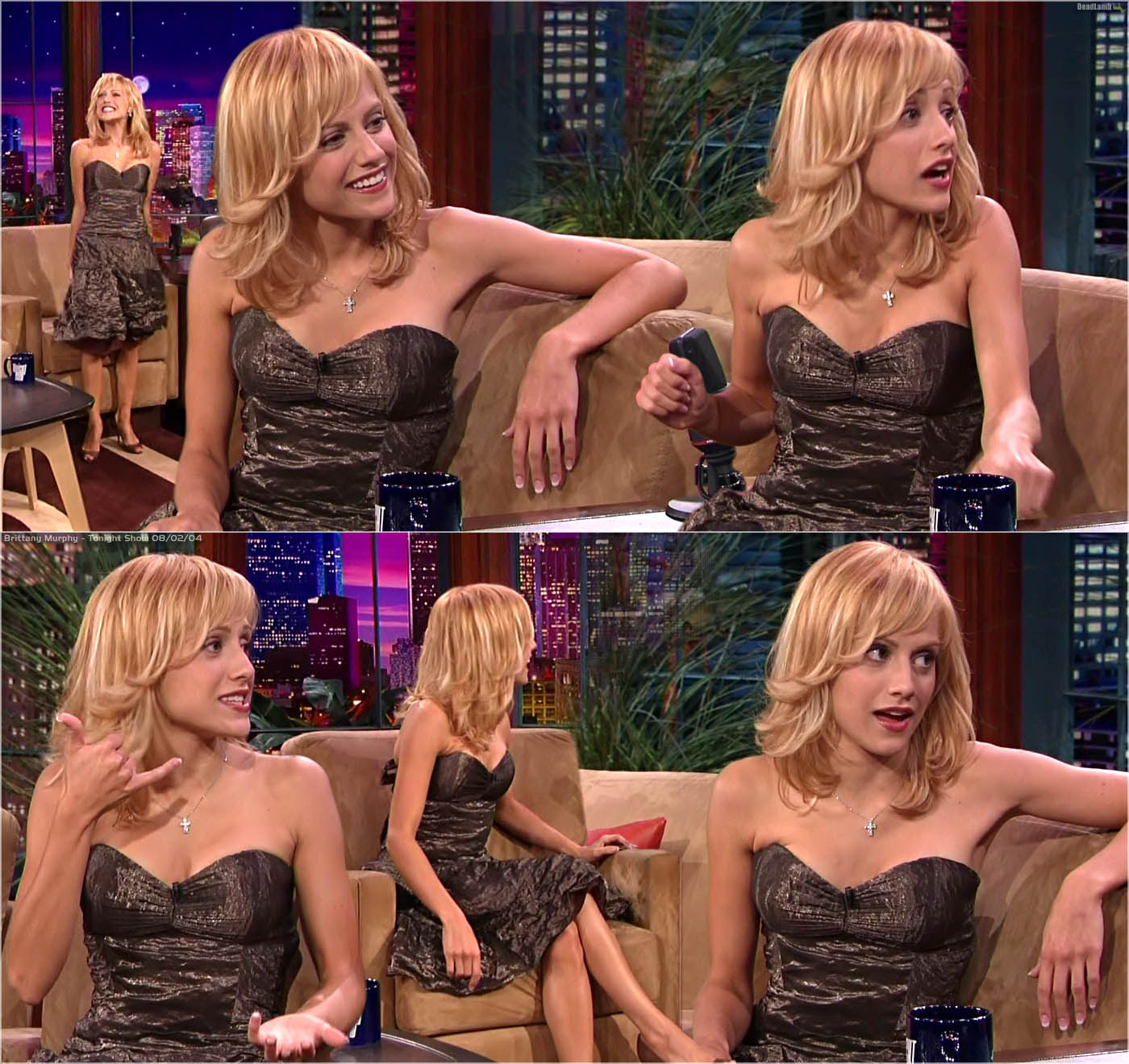 Brittany Murphy Nuda 30 Anni In The Tonight Show With Jay Leno