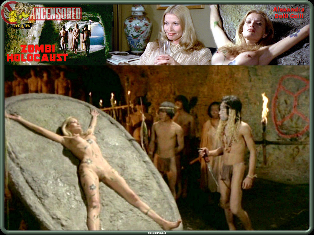 Alexandra Delli Colli Nuda ~30 Anni In Zombie Holocaust