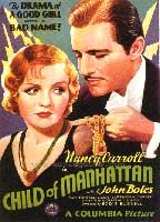 Child of Manhattan 1933 film scene di nudo