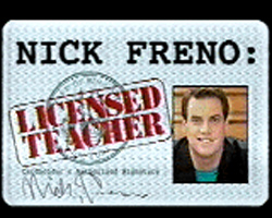 Nick Freno: Licensed Teacher scene nuda