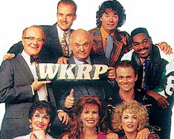 The New WKRP in Cincinnati 1991 film scene di nudo