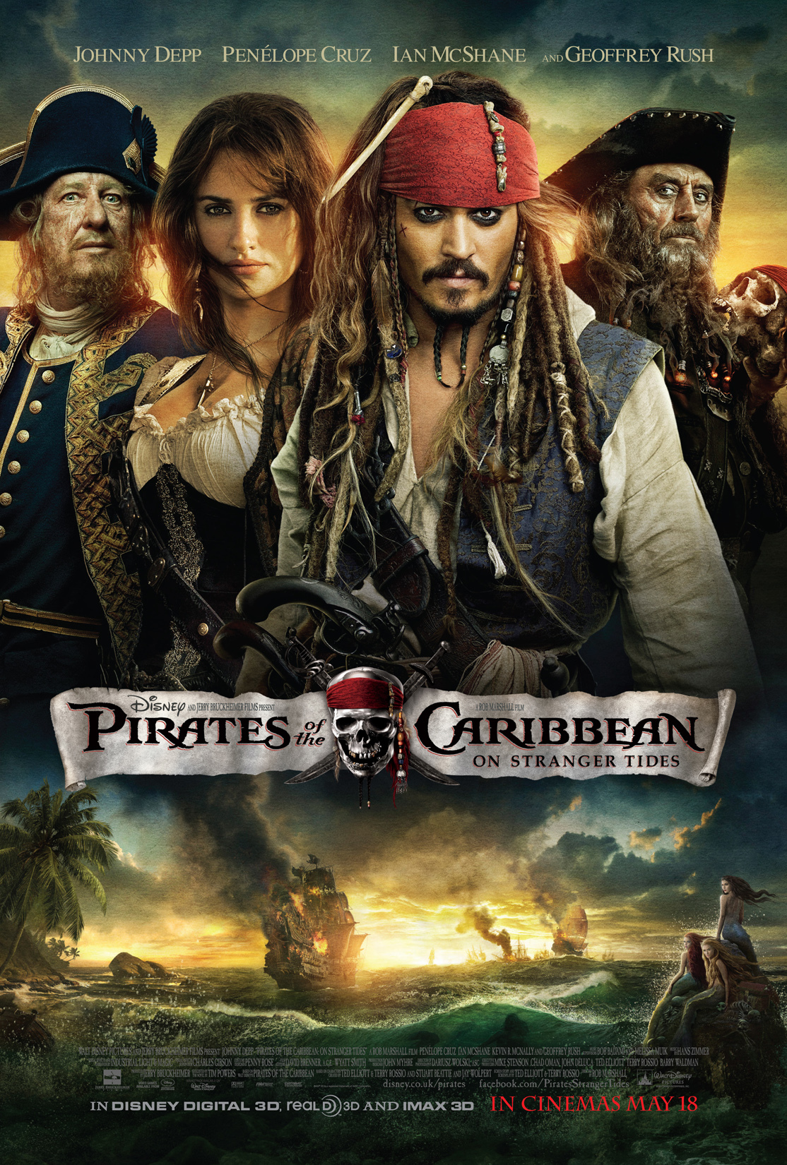 Pirati dei Caraibi - Oltre i confini del mare scene nuda