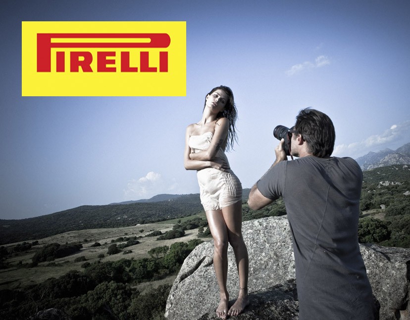 The Making of the Pirelli 2012 Calendar scene nuda