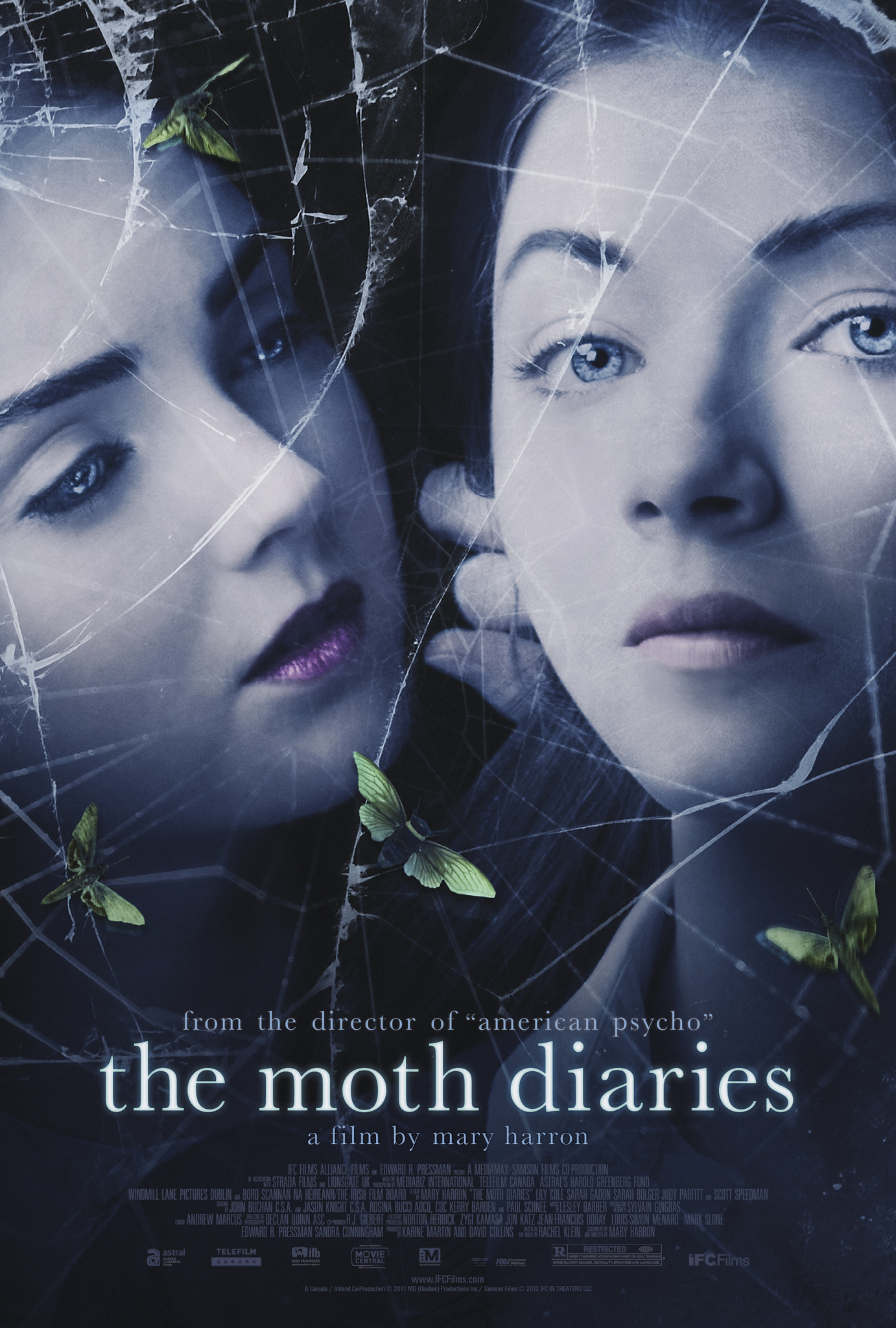 The Moth Diaries 2011 film scene di nudo