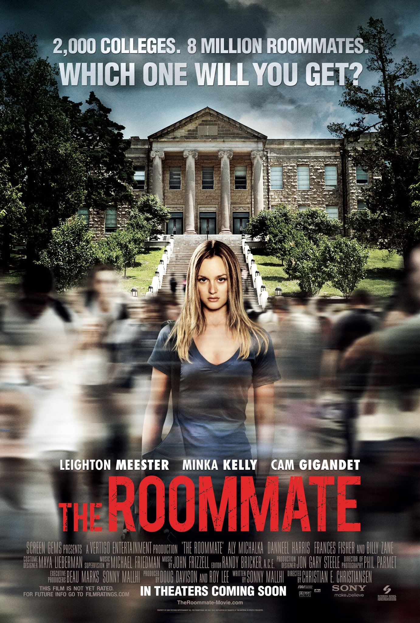 The Roommate (2011) Scene Nuda